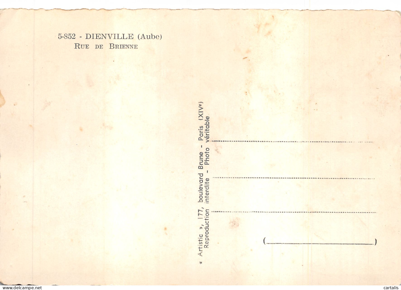 10-DIENVILLE-N 587-A/0265 - Other & Unclassified