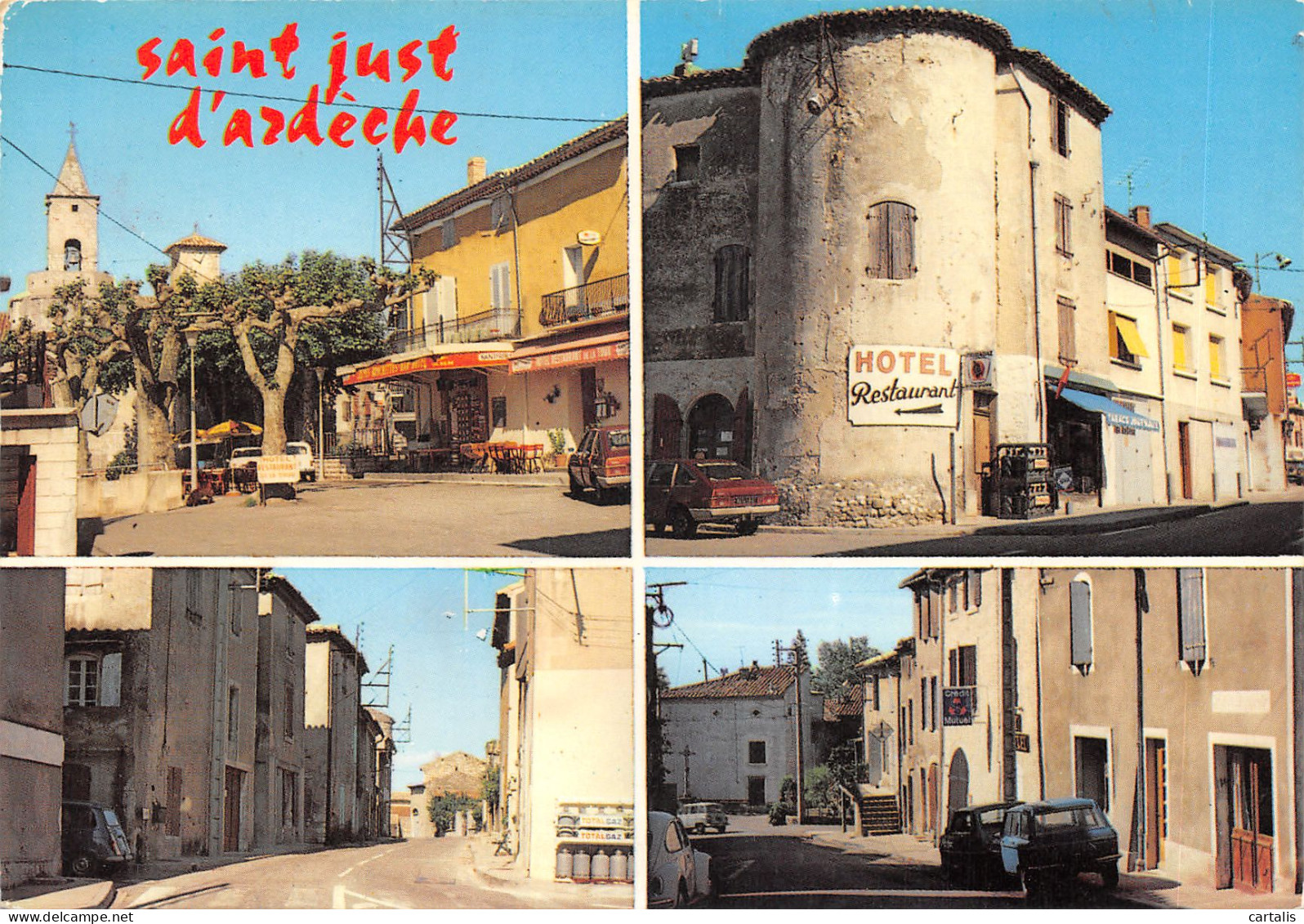 07-SAINT JUST D ARDECHE-N 586-D/0357 - Other & Unclassified