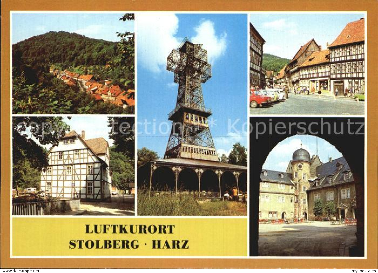 72519186 Stolberg Harz Rittergasse Josephskreuz Markt Jugendherberge Schloss Sto - Stolberg (Harz)