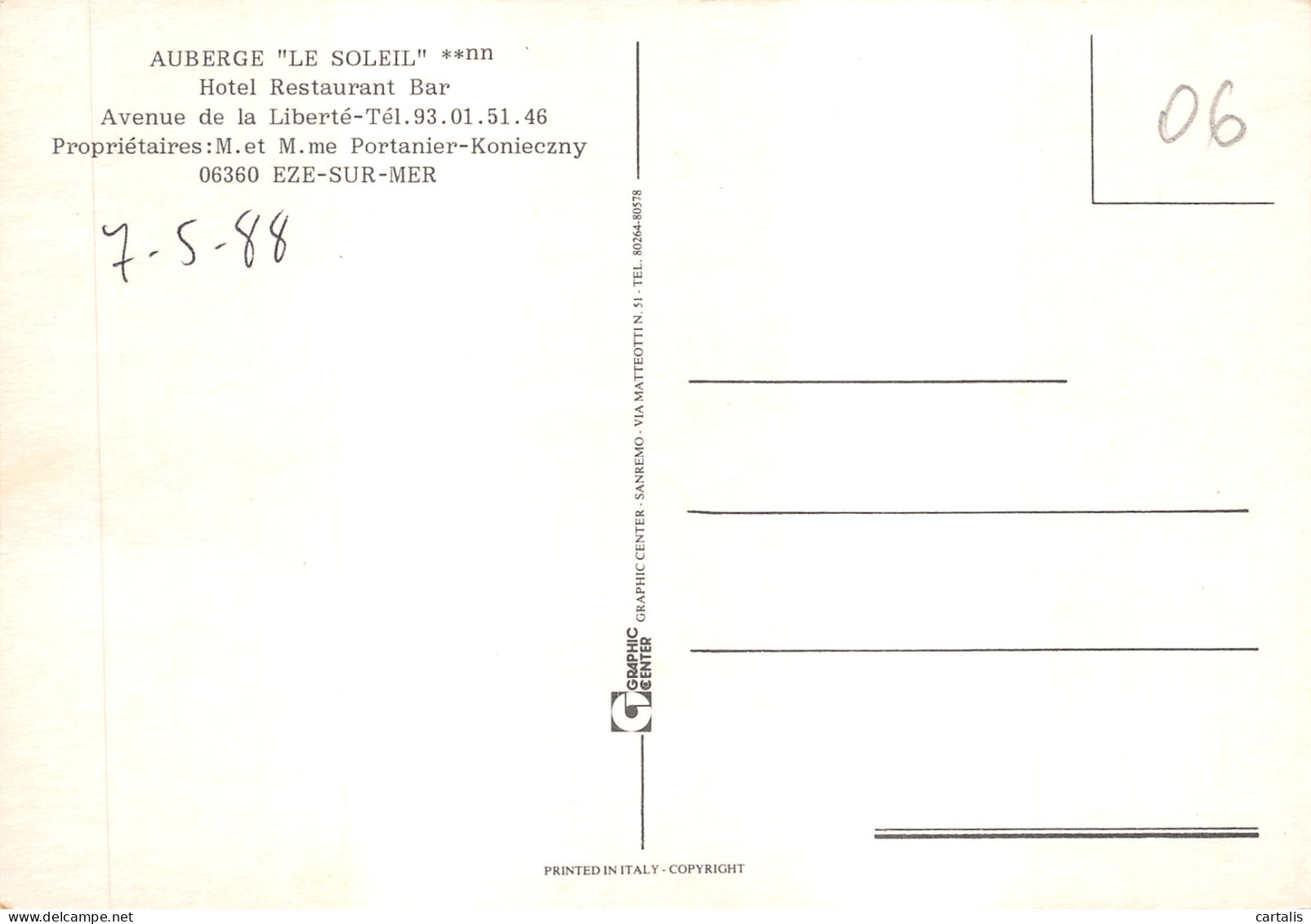 06-EZE-N 586-C/0369 - Eze