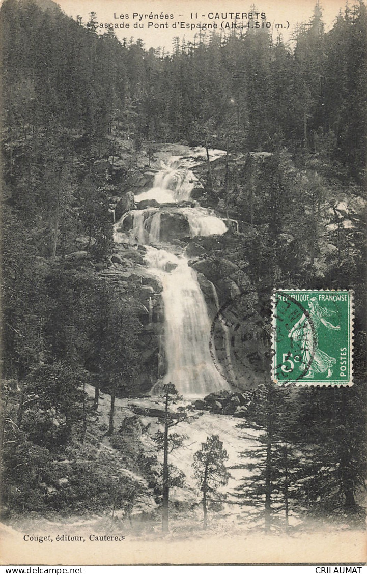 65-CAUTERETS CASCADE DU PONT D Espagne-N°T5309-D/0339 - Saint-Brice-sous-Forêt