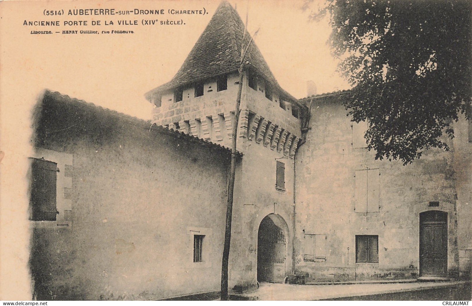 16-AUBETERRE SUR DRONNE-N°T5309-D/0097 - Other & Unclassified