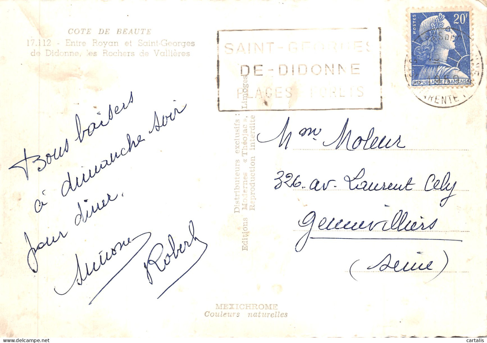 17-SAINT GEORGES DE DIDONNE-N 587-D/0199 - Saint-Georges-de-Didonne