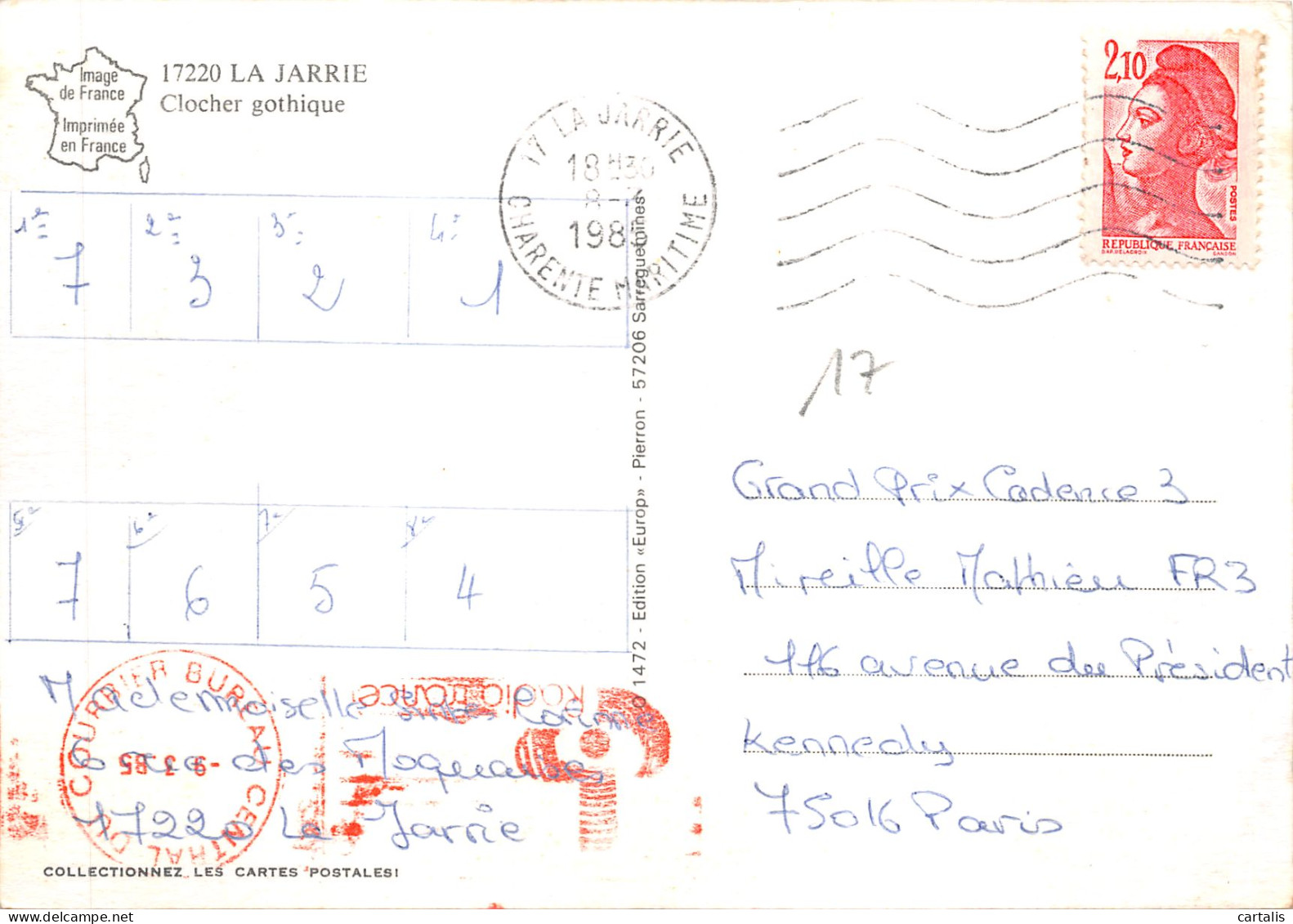 17-LA JARRIE-N 587-D/0153 - Other & Unclassified