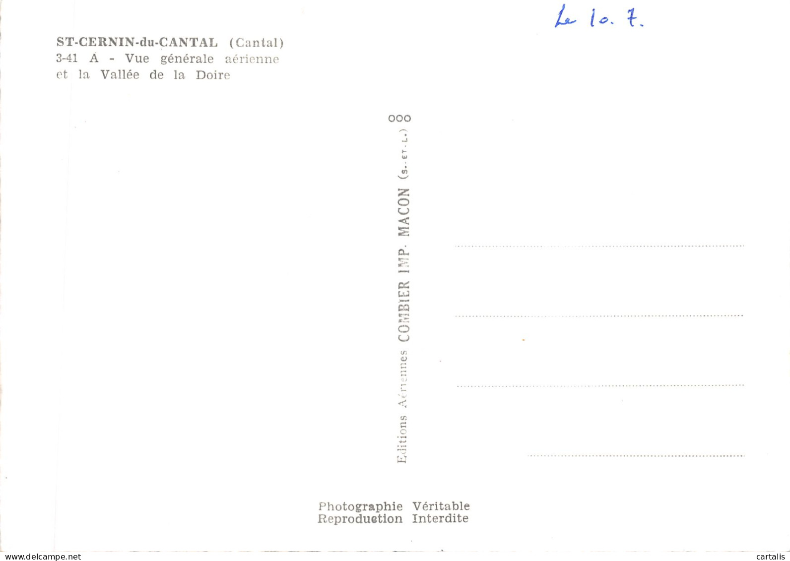 15-SAINT CERNIN DU CANTAL-N 587-C/0333 - Autres & Non Classés