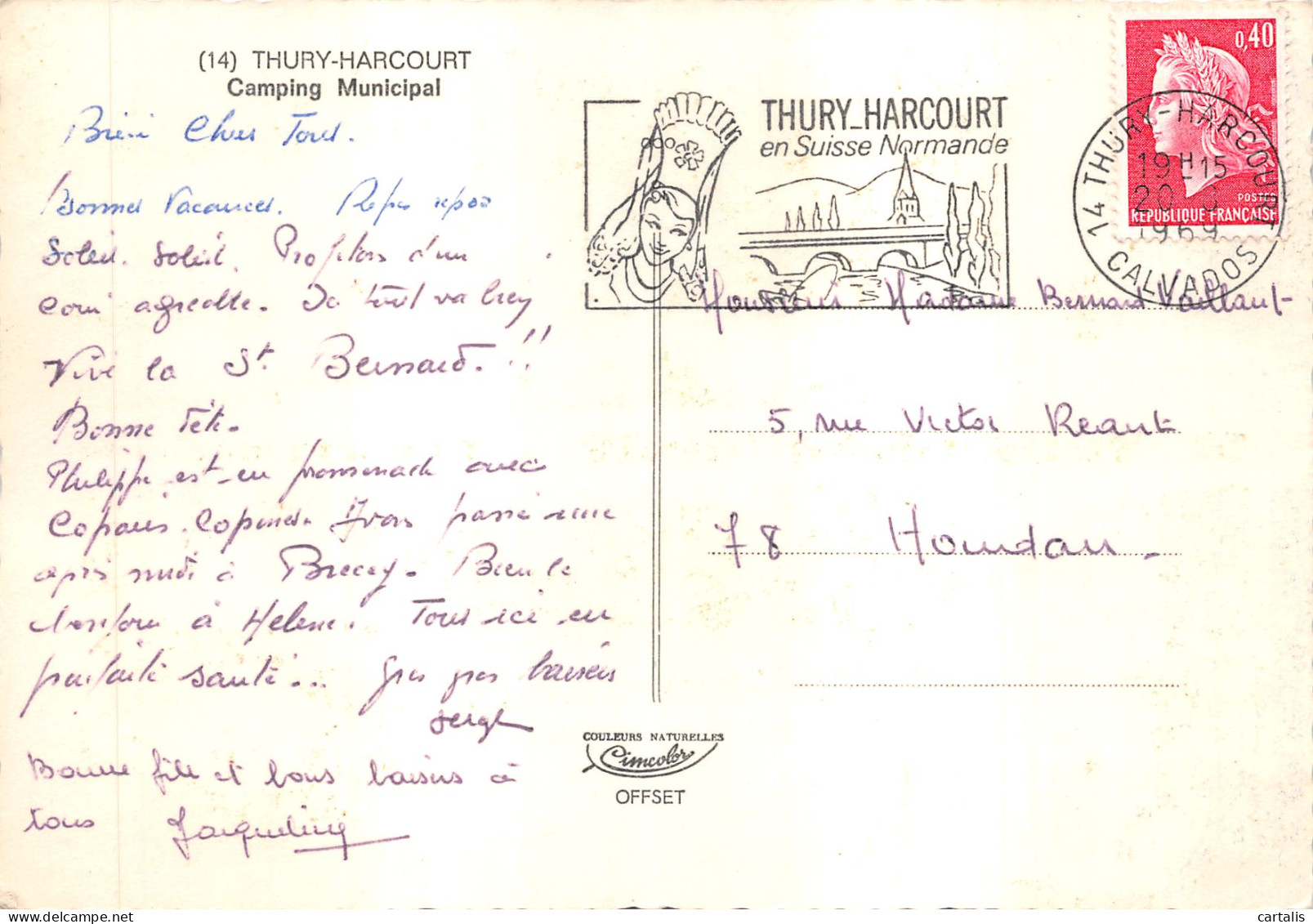 14-THURY HARCOURT-N 587-C/0257 - Thury Harcourt