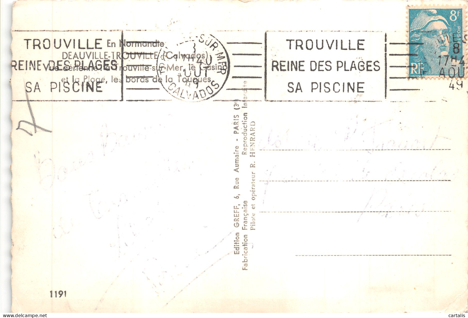14-DEAUVILLE-N 587-C/0191 - Deauville