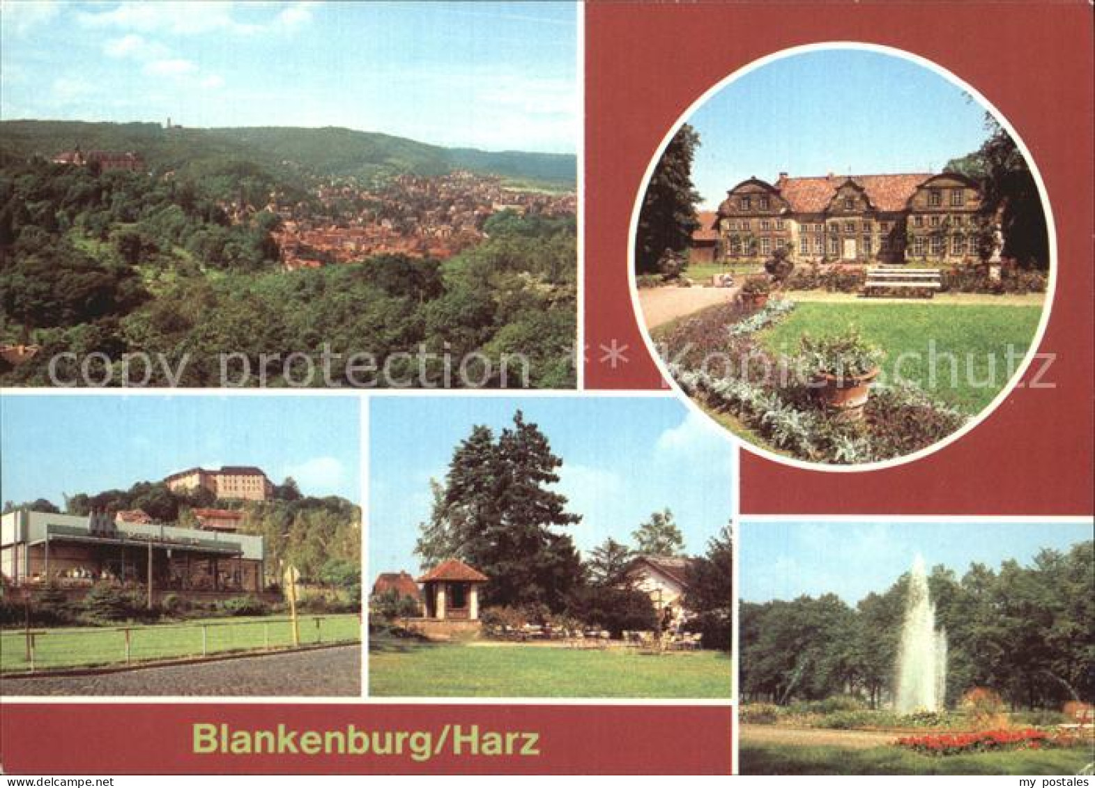 72519025 Blankenburg Harz Museum Kleines Schloss Stadtpark Thiepark Blankenburg - Blankenburg