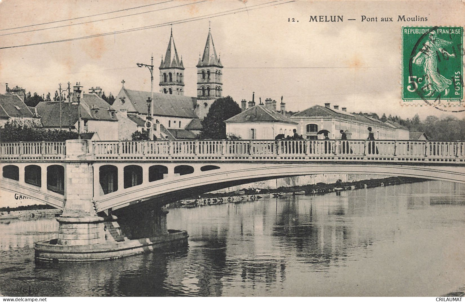 77-MELUN-N°T5309-E/0217 - Melun