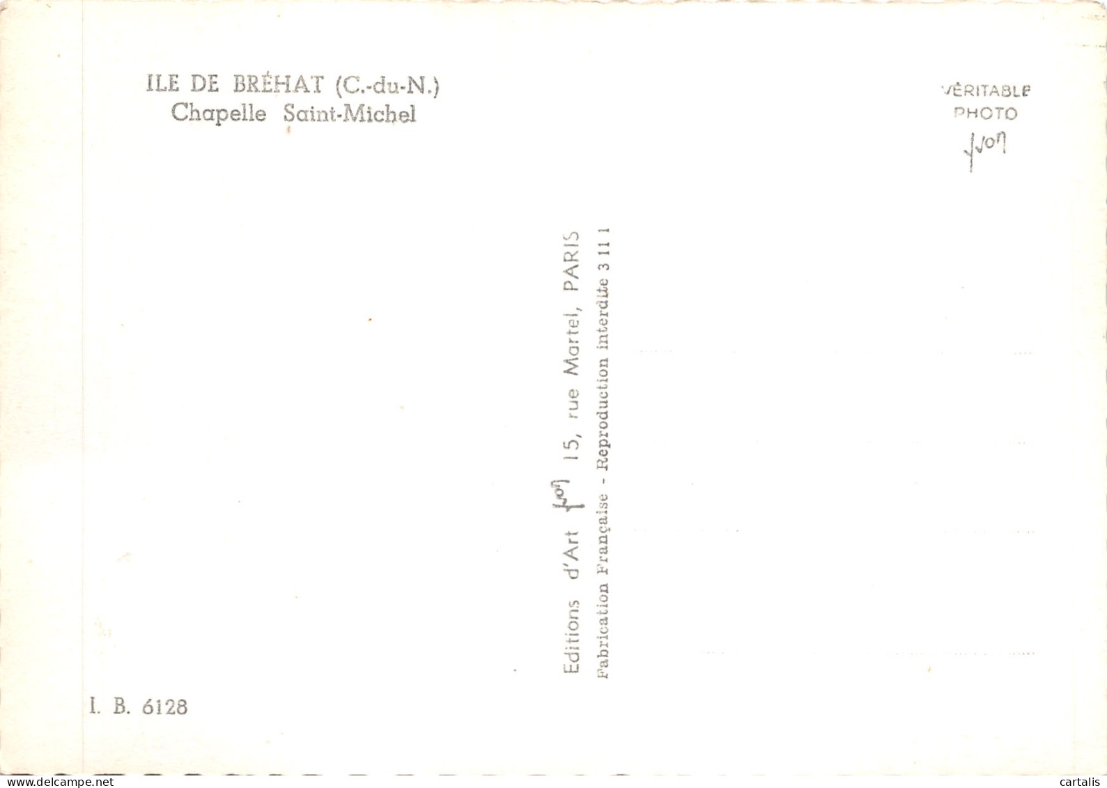 22-ILE DE BREHAT-N 588-B/0129 - Ile De Bréhat