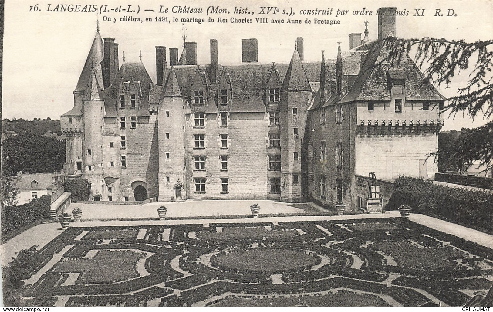 37-LANGEAIS LE CHATEAU-N°T5310-B/0055 - Langeais