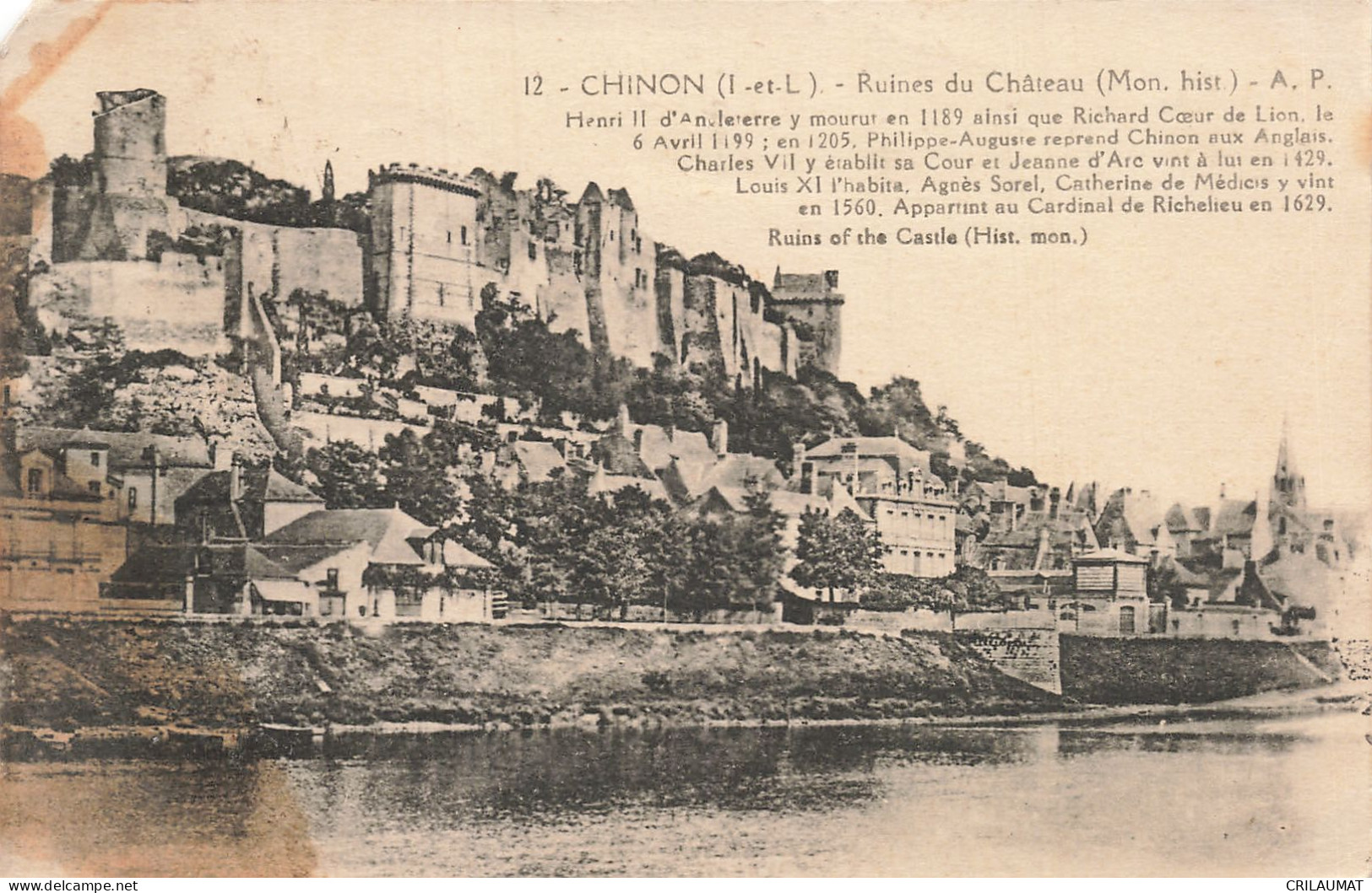 37-CHINON-N°T5310-A/0299 - Chinon