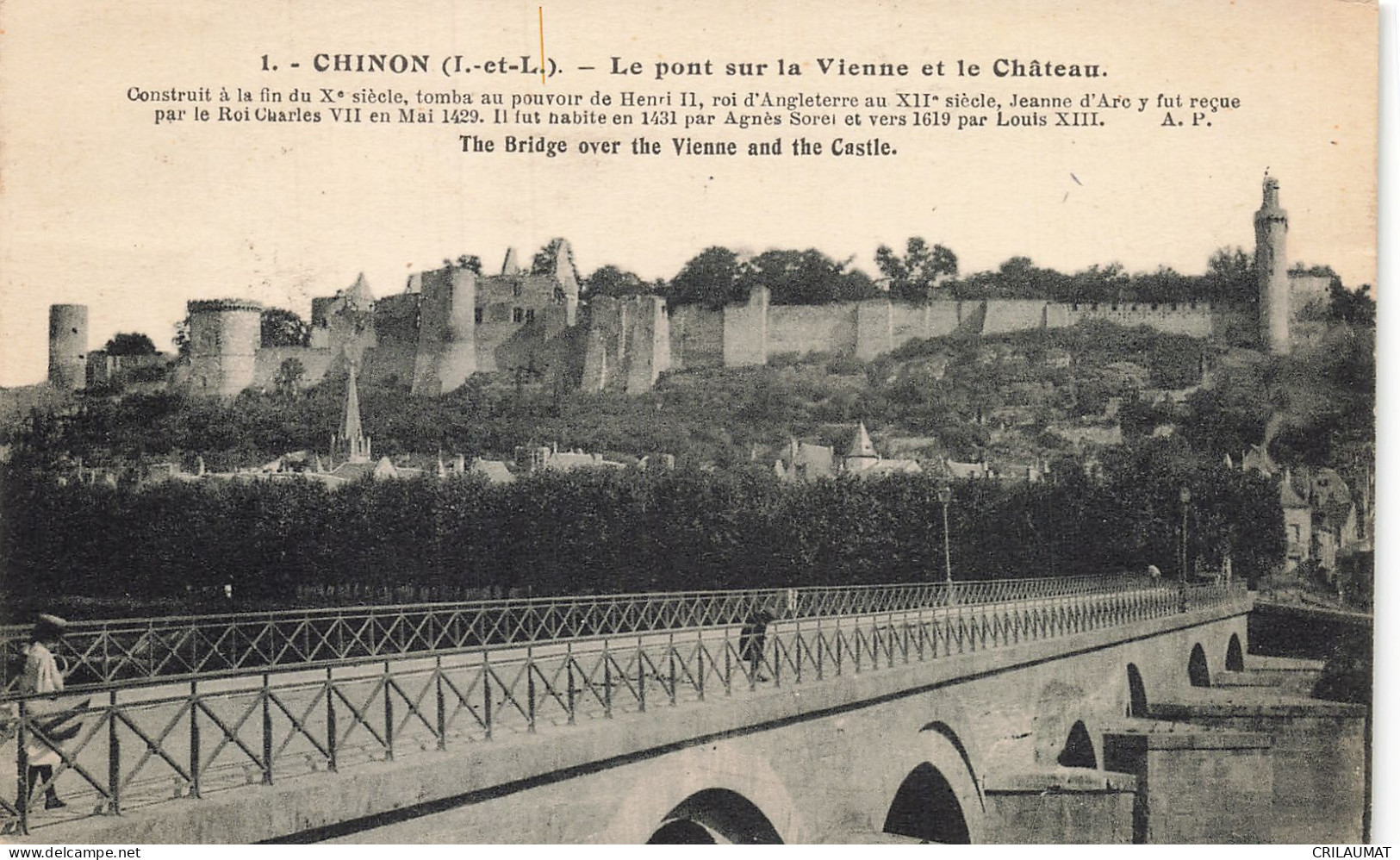 37-CHINON-N°T5310-A/0257 - Chinon