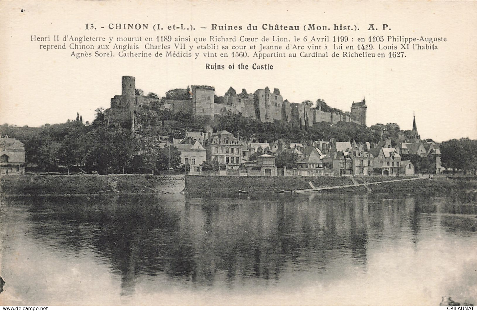 37-CHINON-N°T5310-A/0243 - Chinon