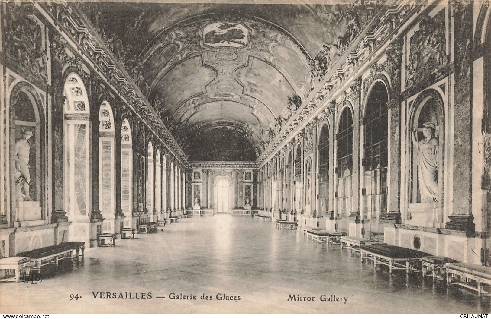 78-VERSAILLES LE PALAIS GALERIE DES GLACES-N°T5309-H/0189 - Versailles (Castillo)