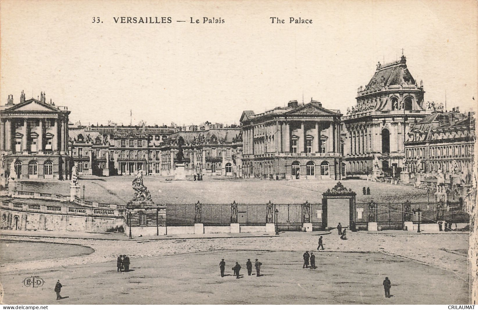 78-VERSAILLES LE PALAIS-N°T5309-H/0187 - Versailles (Castillo)