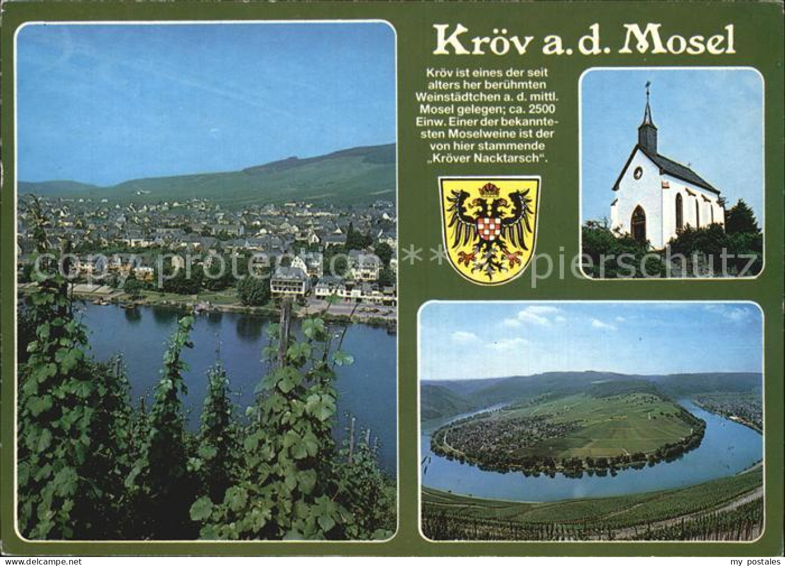 72518776 Kroev Mosel Kirche Panorama Koevenig - Kroev