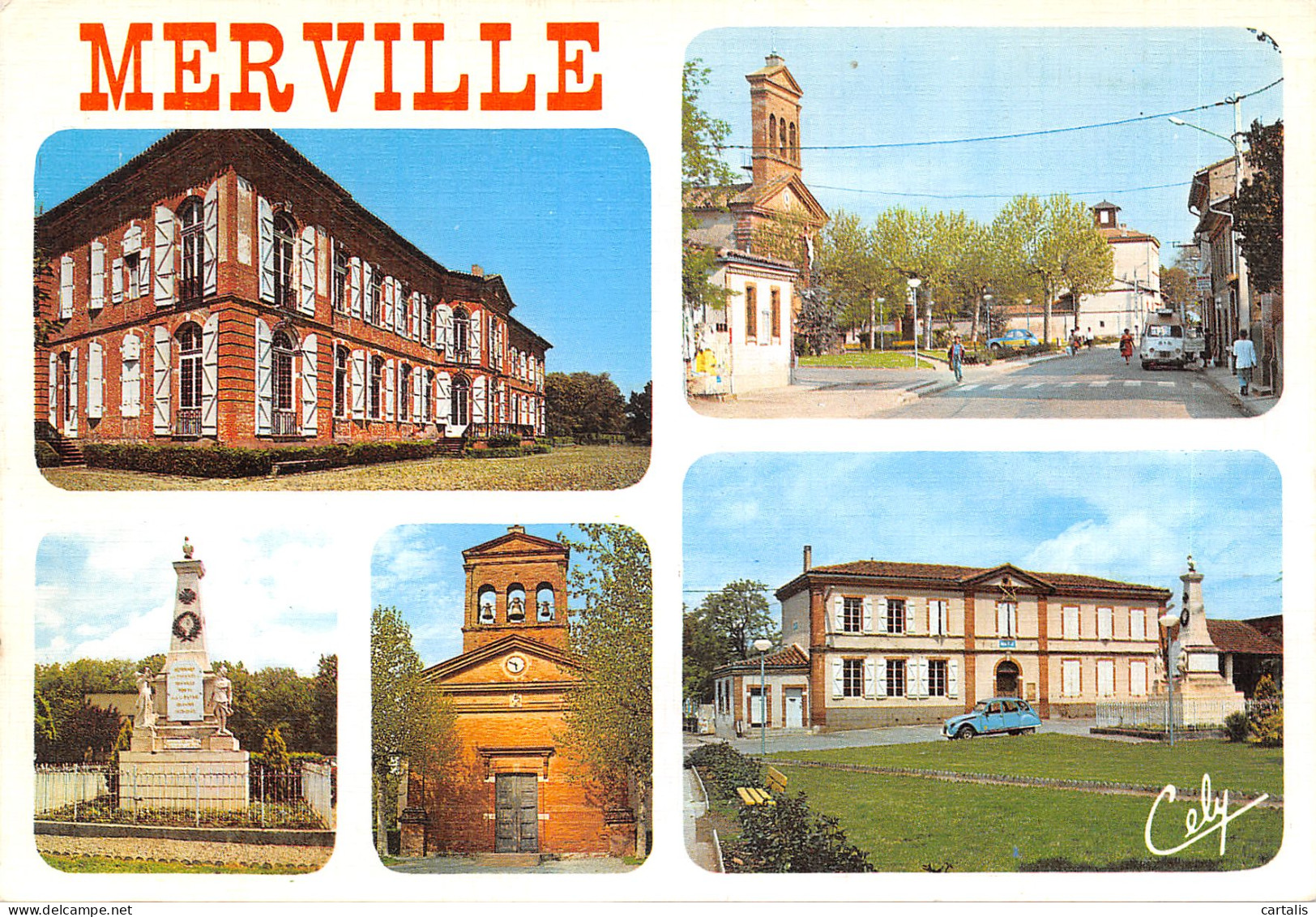 31-MERVILLE-LE CHÂTEAU-N 589-A/0399 - Other & Unclassified