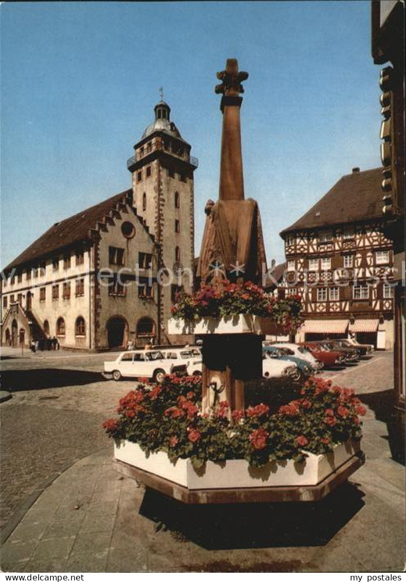 72518756 Mosbach Baden Rathaus Fachwerkhaeuser Mosbach - Mosbach