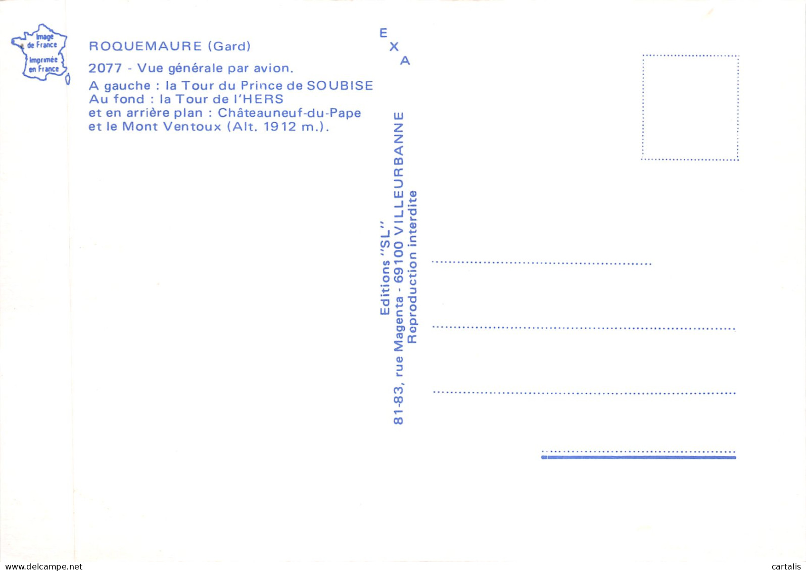 30-ROQUEMAURE-N 589-A/0277 - Roquemaure