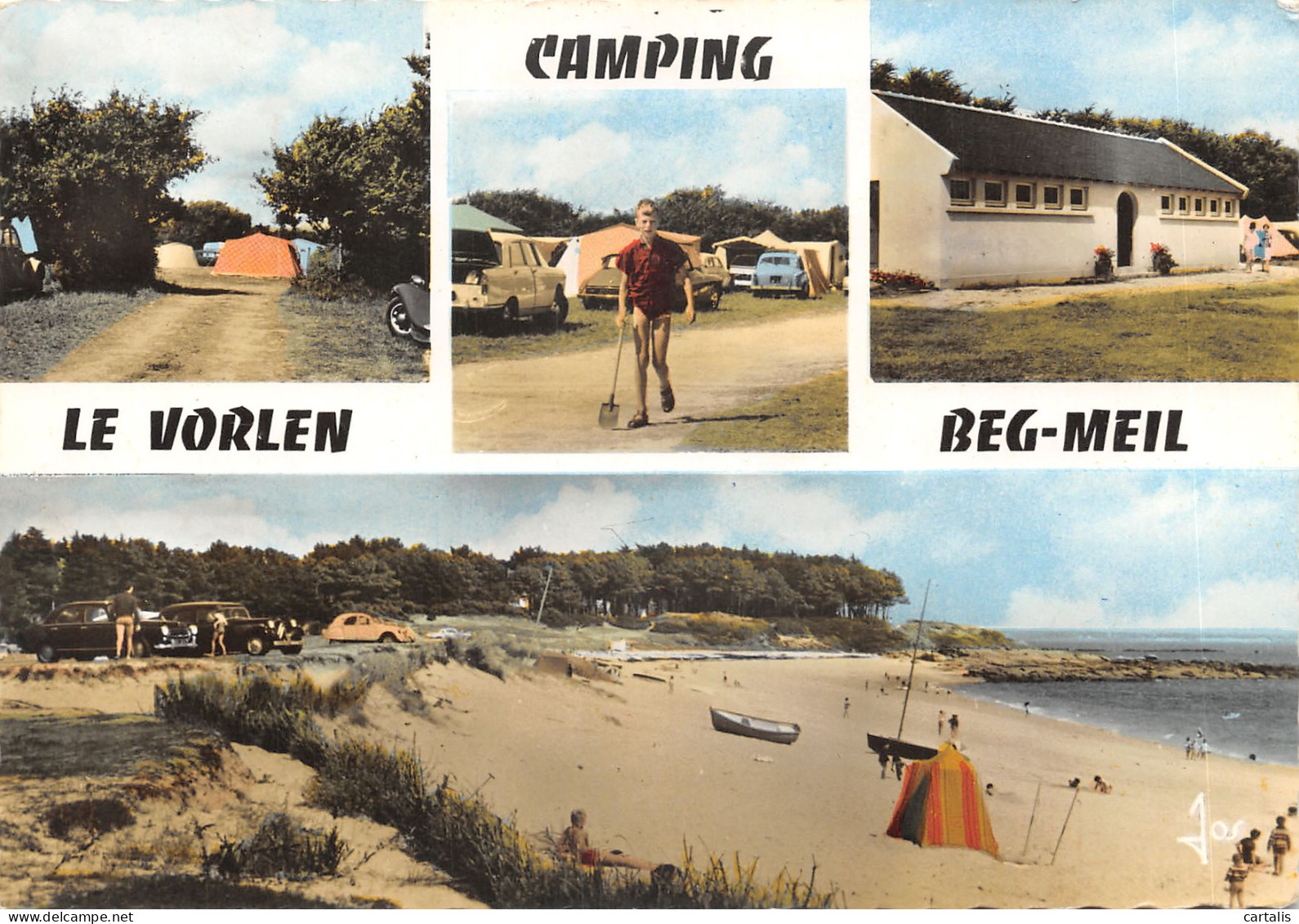 29-BEG MEIL-CAMPING LE VORLEN-N 589-A/0133 - Beg Meil