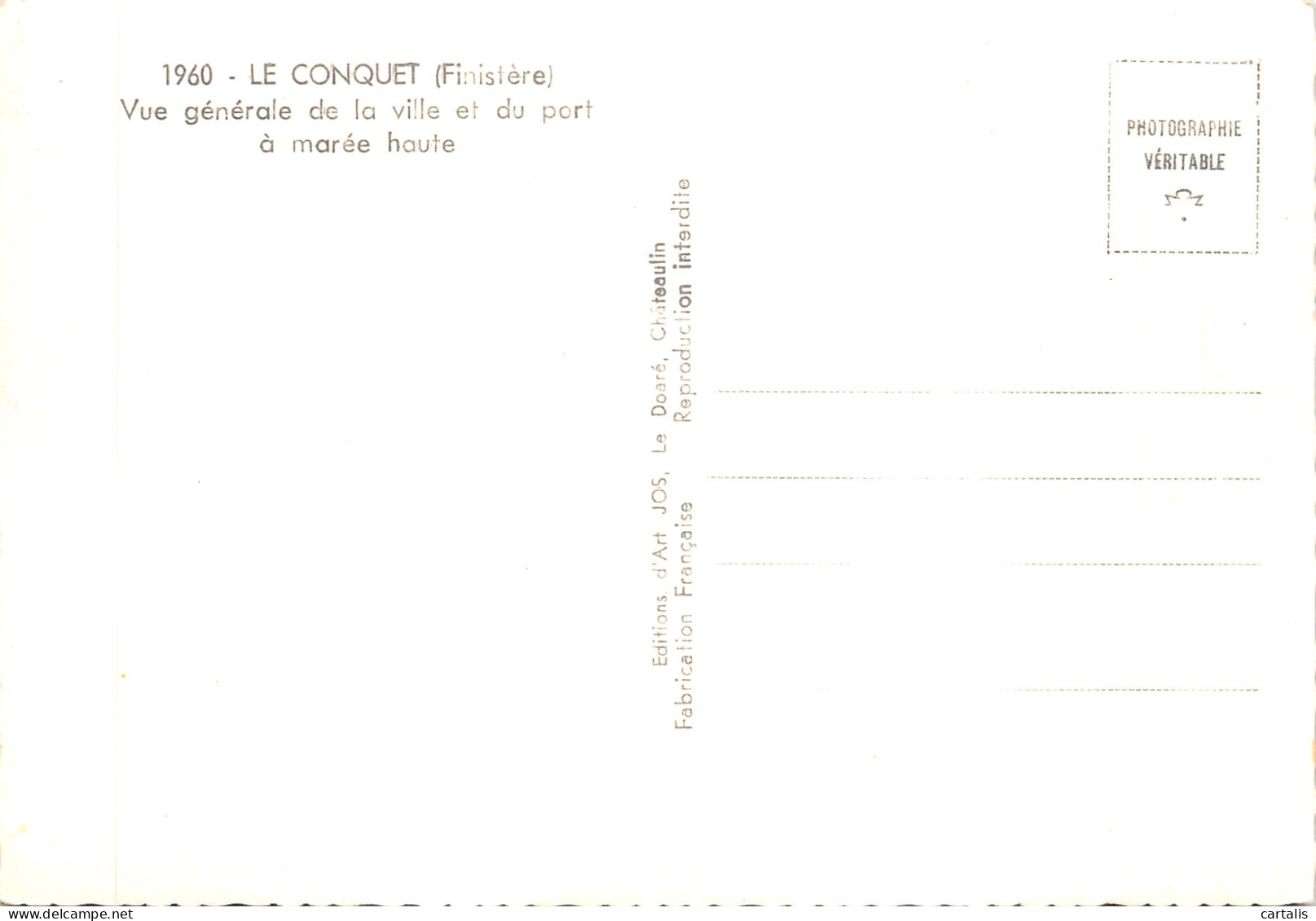 29-LE CONQUET-N 588-D/0299 - Le Conquet