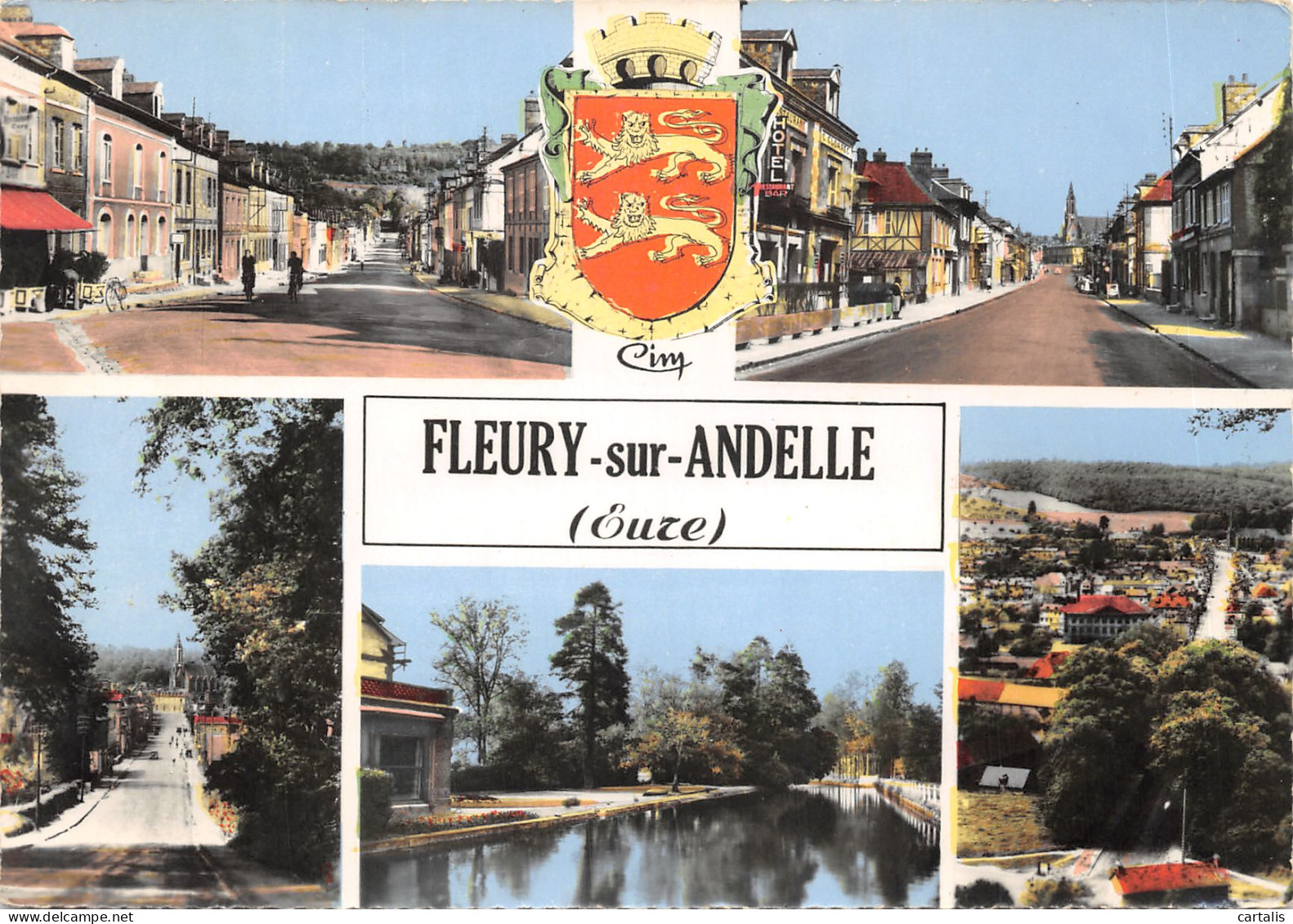 27-FLEURY SUR ANDELLE-N 588-D/0179 - Other & Unclassified