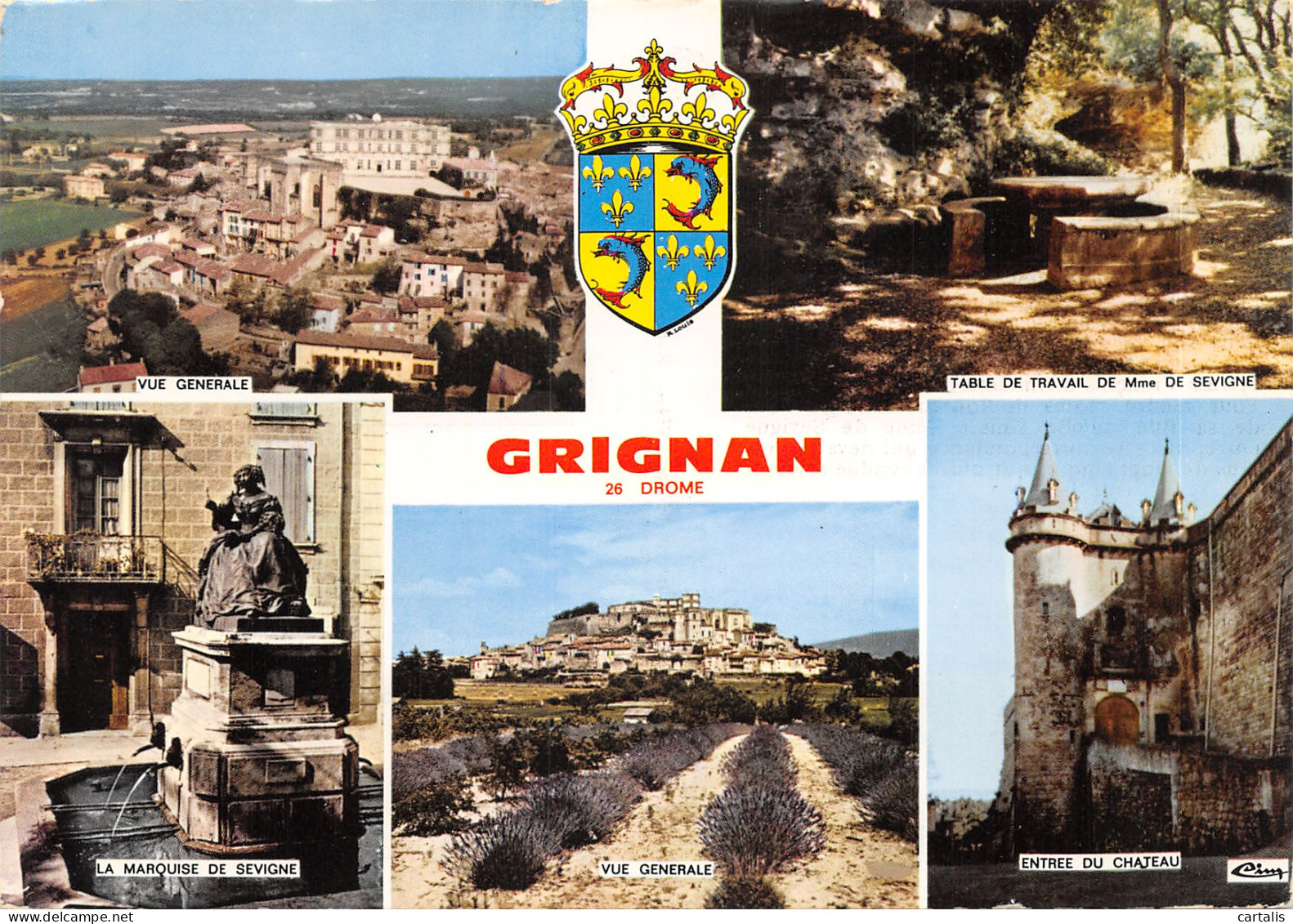 26-GRIGNAN-N 588-D/0111 - Grignan