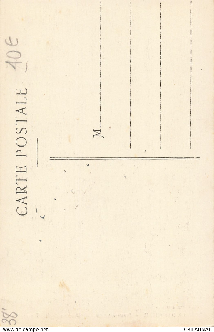 38-SASSENAGE CHATEAU DE M TERRAY-N°T5310-D/0355 - Sassenage