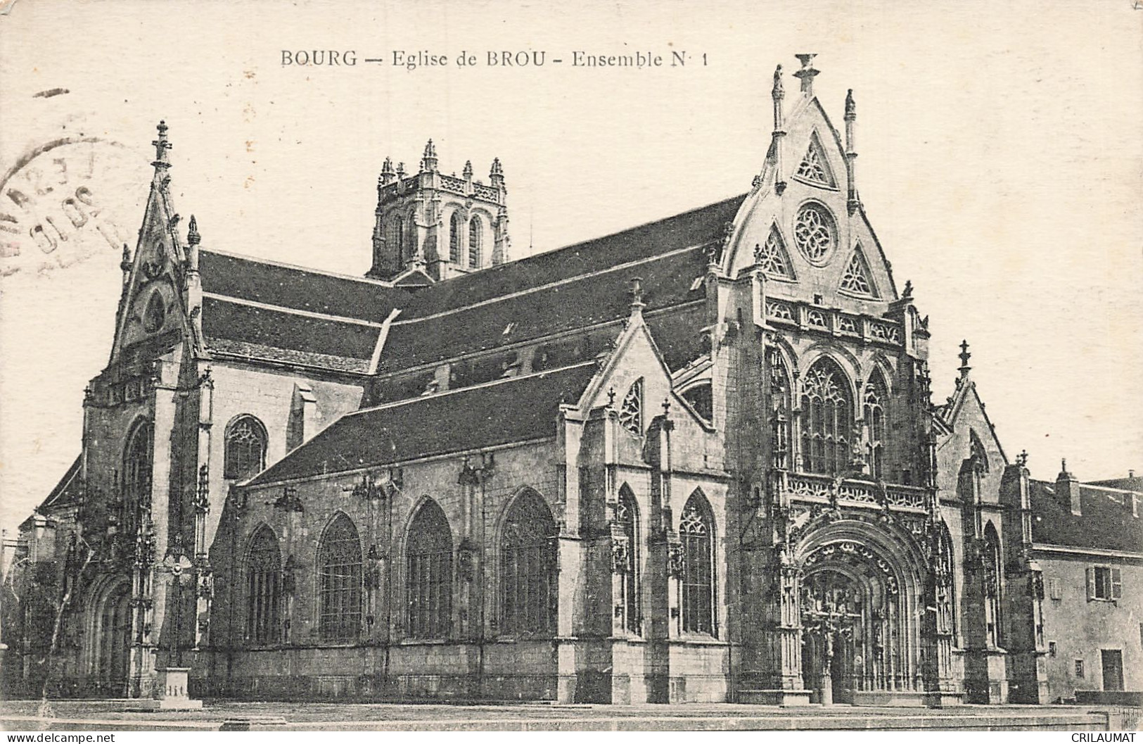 01-BOURG EGLISE DE BROU-N°T5310-D/0125 - Sonstige & Ohne Zuordnung