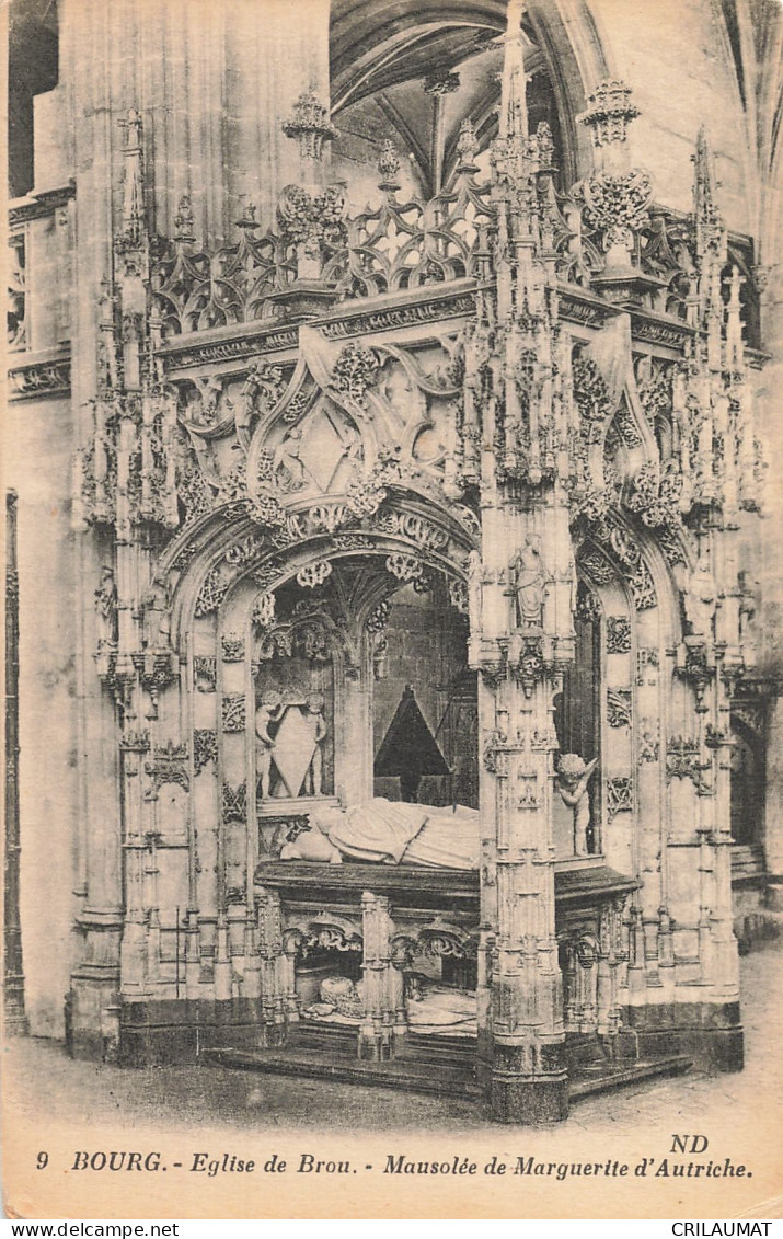 01-BOURG EGLISE DE BROU-N°T5310-D/0097 - Sonstige & Ohne Zuordnung