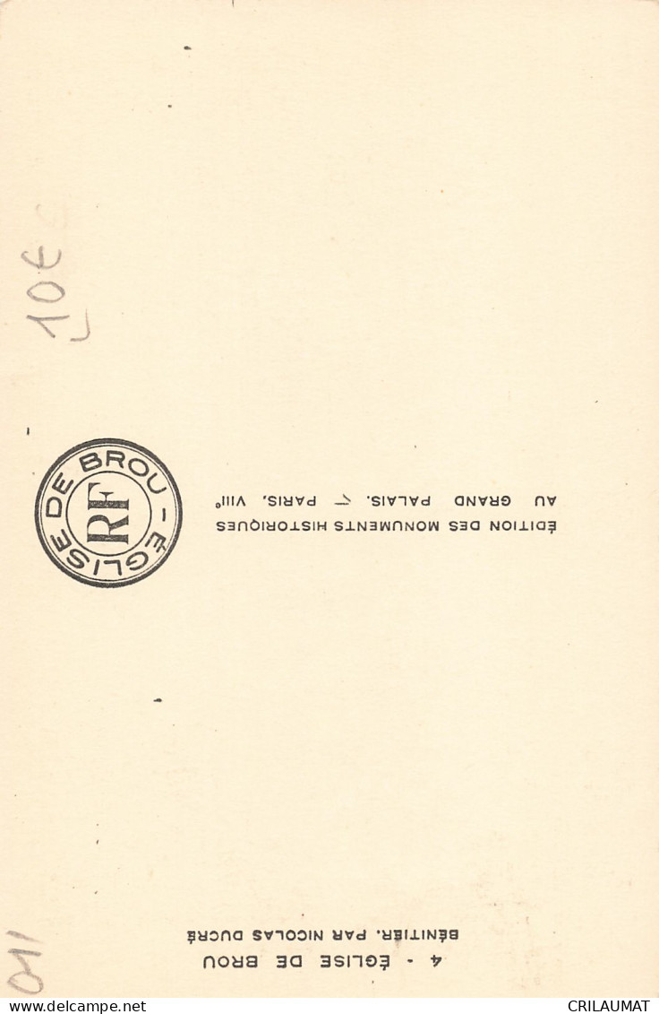 01-BOURG EGLISE DE BROU-N°T5310-D/0053 - Other & Unclassified