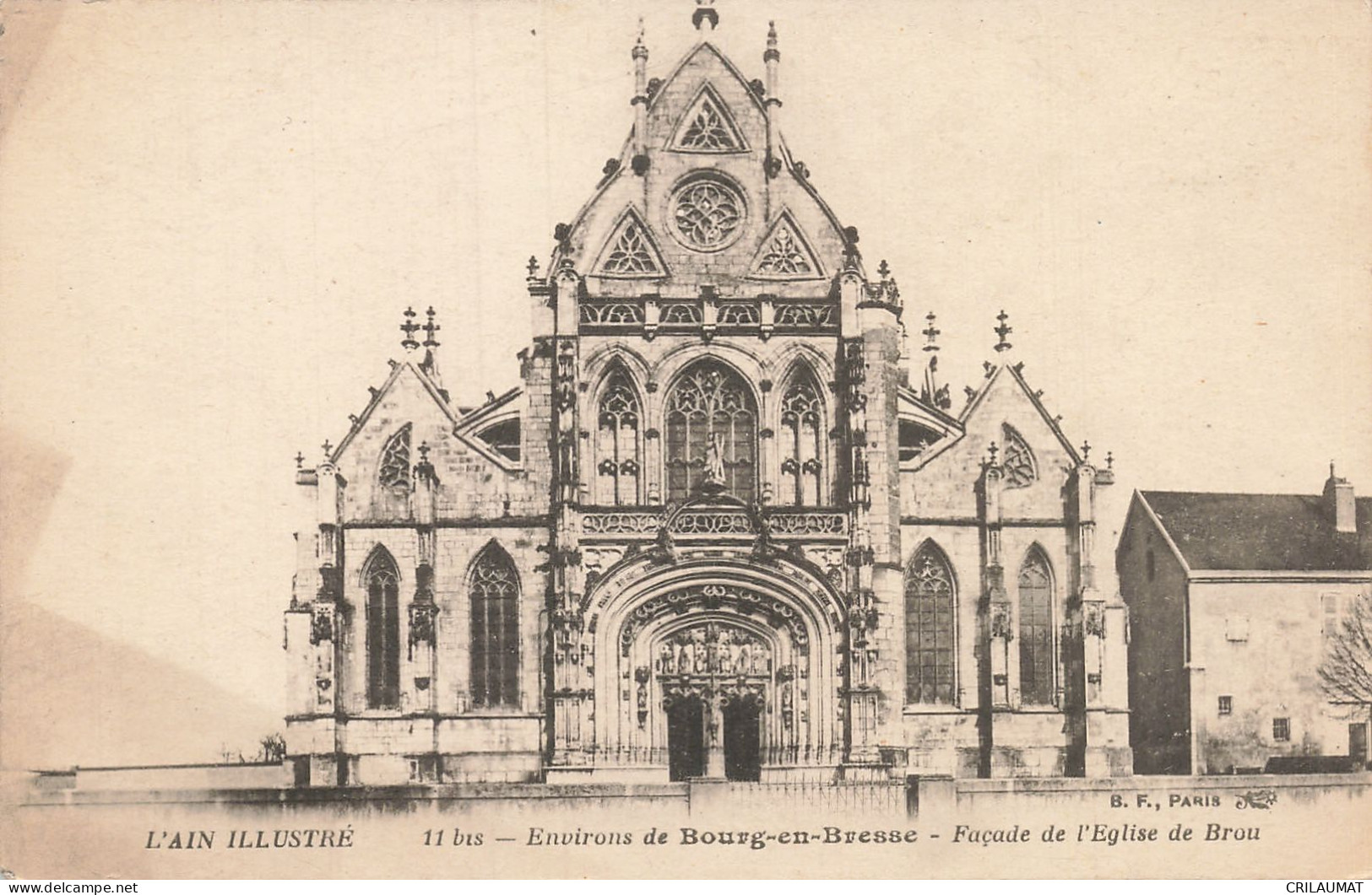 01-BOURG EGLISE DE BROU-N°T5310-D/0017 - Other & Unclassified