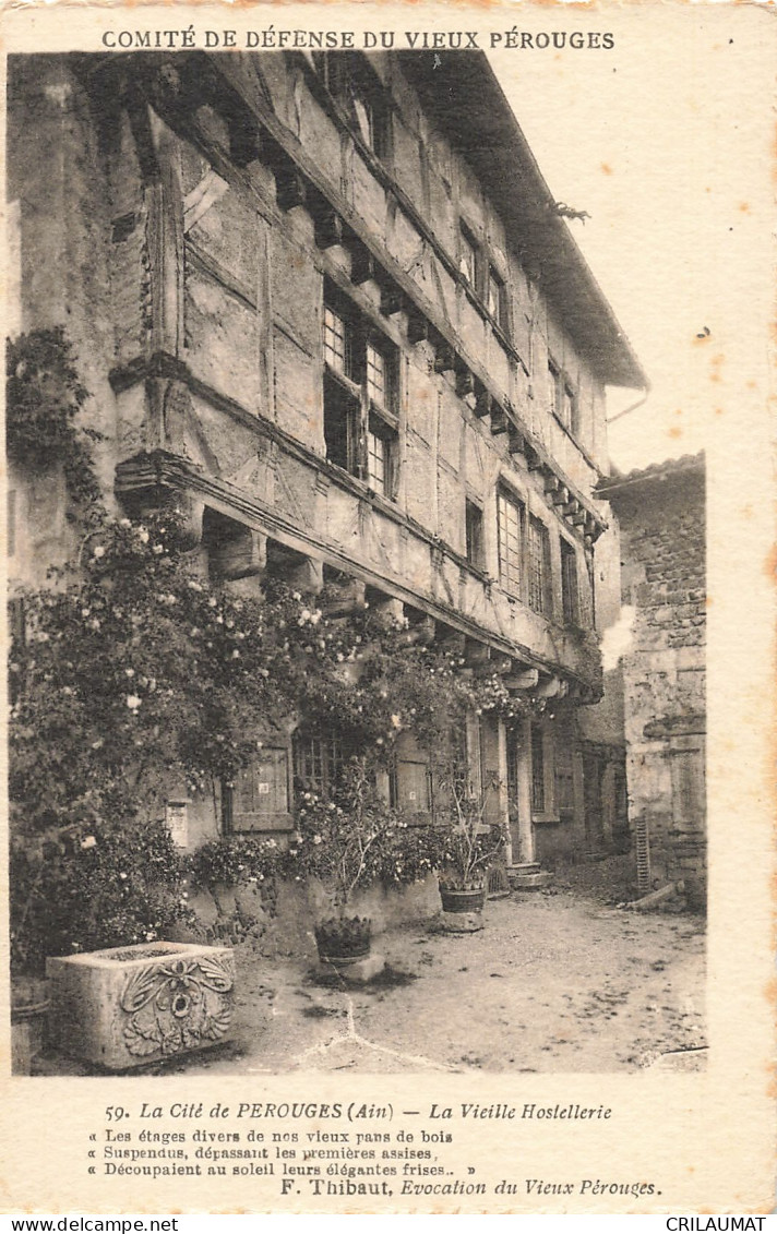 01-PEROUGES-N°T5310-C/0371 - Pérouges