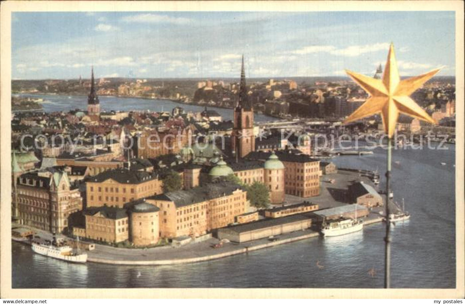 72518625 Stockholm Stadshustornet Kirchturm  - Zweden