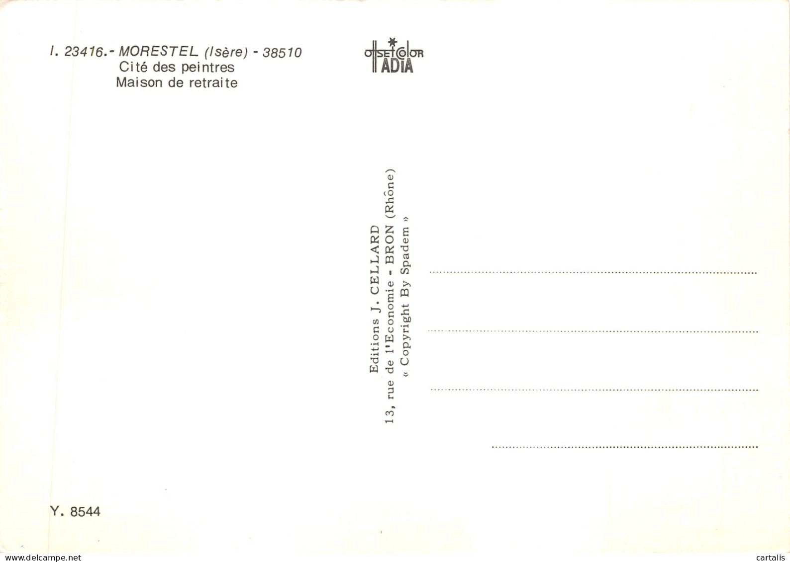 38-MORESTEL-N 589-D/0201 - Morestel
