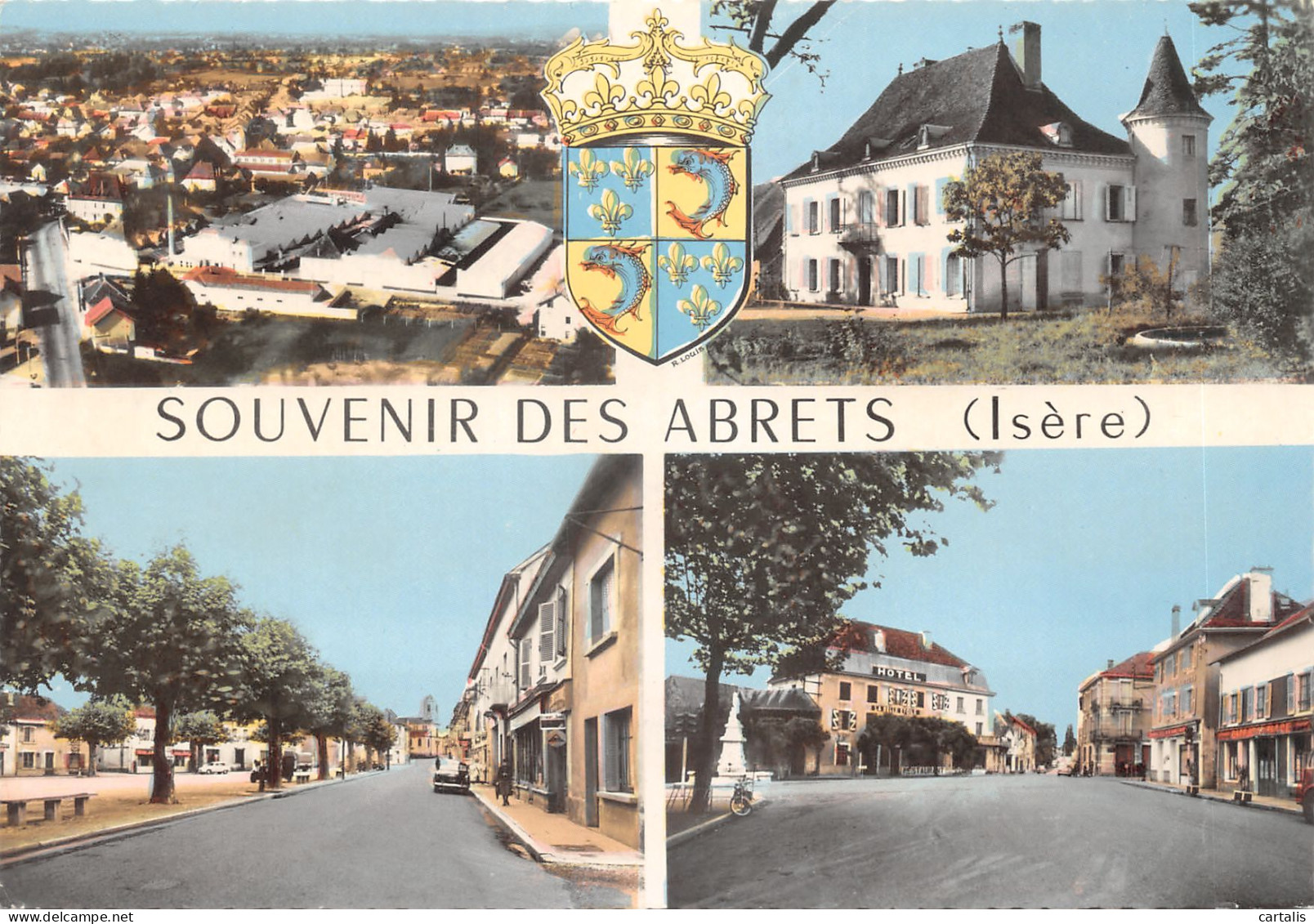 38-LES ABRETS-N 589-D/0193 - Les Abrets