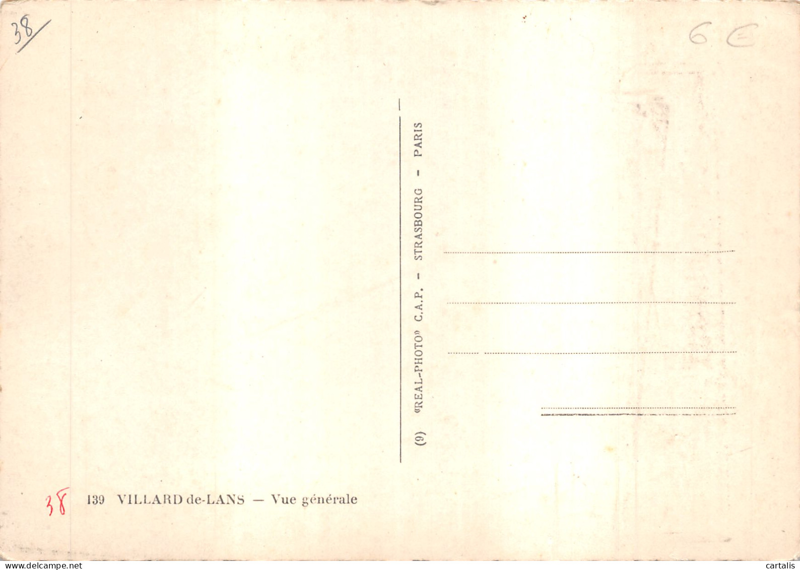 38-VILLARD DE LANS-N 589-D/0059 - Villard-de-Lans