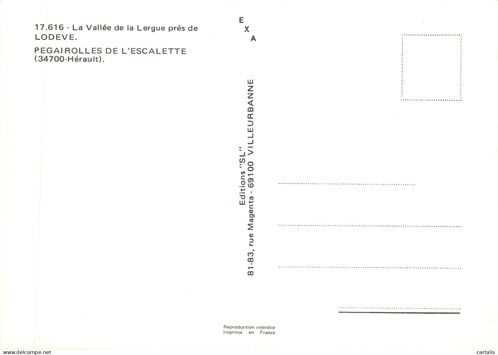34-PEGAIROLLES DE L ESCALETTE-N 589-C/0011 - Autres & Non Classés