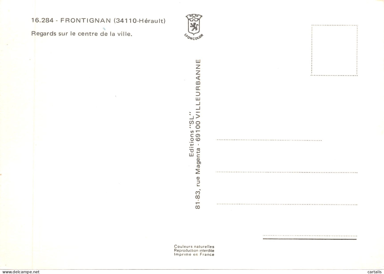 34-FRONTIGNAN-N 589-B/0373 - Frontignan