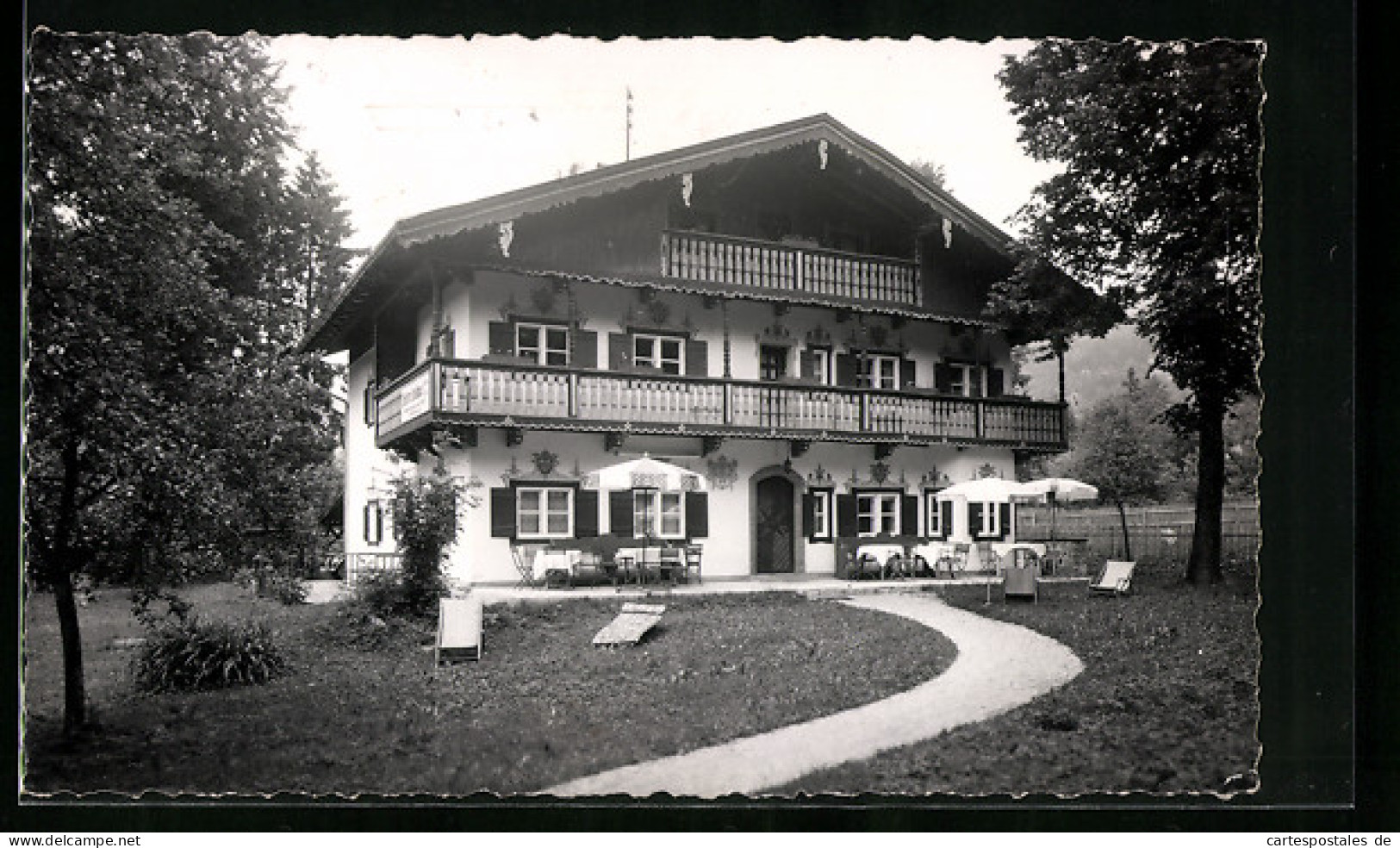 AK Schliersee, Pension Gammel, Seestrasse 36  - Schliersee