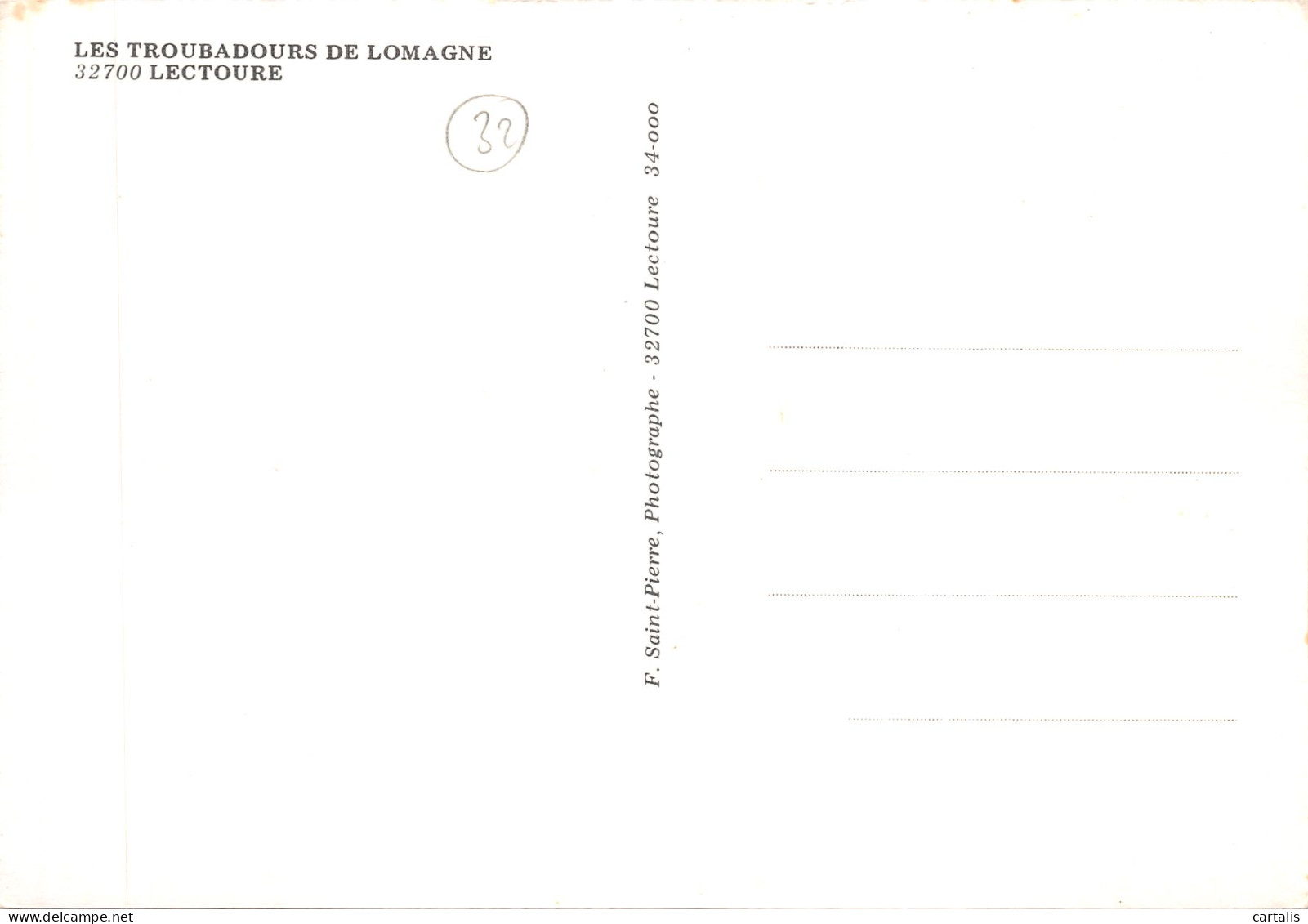 32-LECTOURE-FOLKLORE-N 589-B/0145 - Lectoure