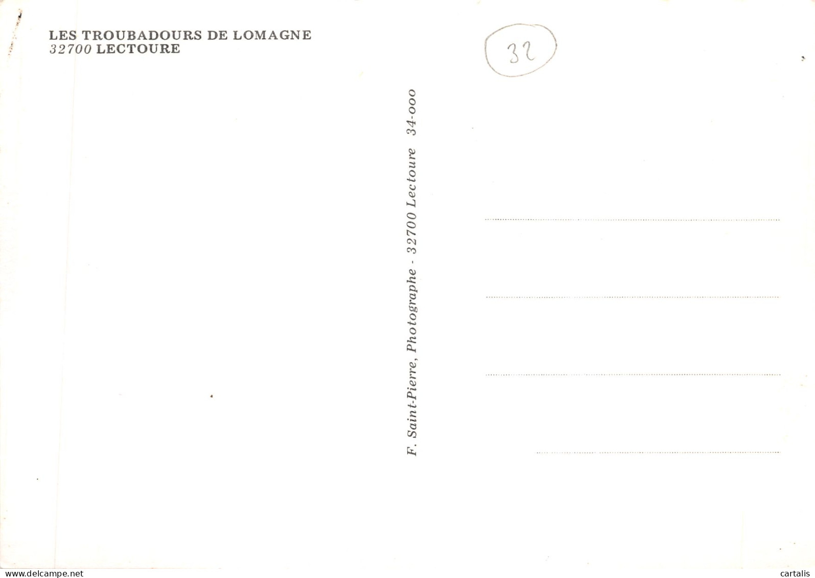 32-LECTOURE-FOLKLORE-N 589-B/0135 - Lectoure