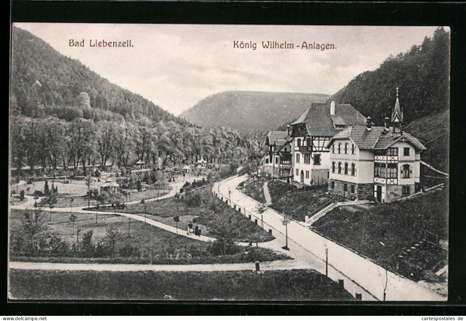 AK Bad Liebenzell, König Wilhelm-Anlagen  - Other & Unclassified