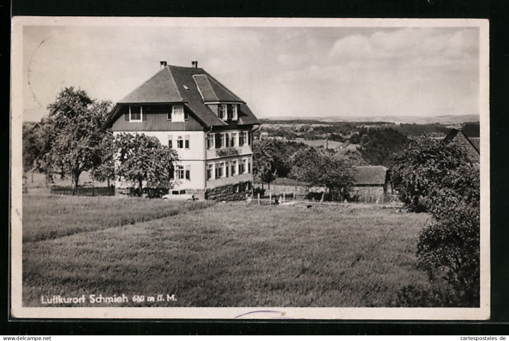 AK Schmieh Bei Bad Teinach, Gasthof-Pension Zum Schönblick M. Lörcher  - Bad Teinach