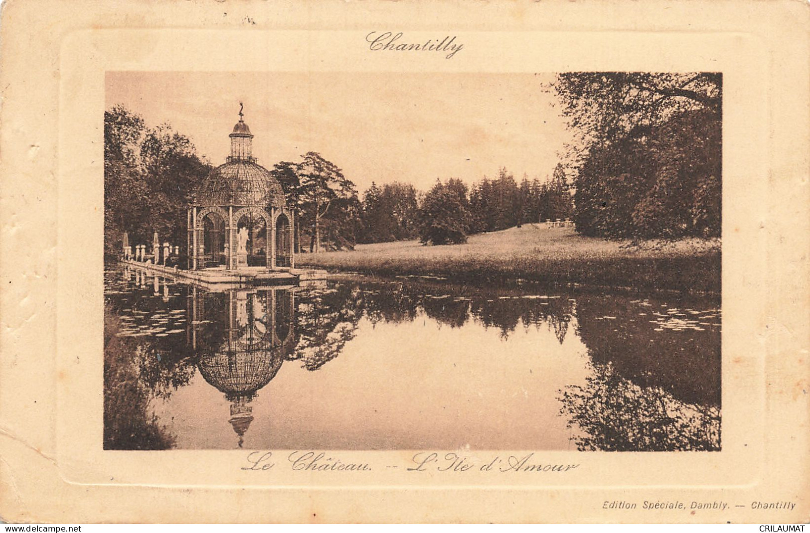 60-CHANTILLY LE CHATEAU-N°T5310-F/0217 - Chantilly