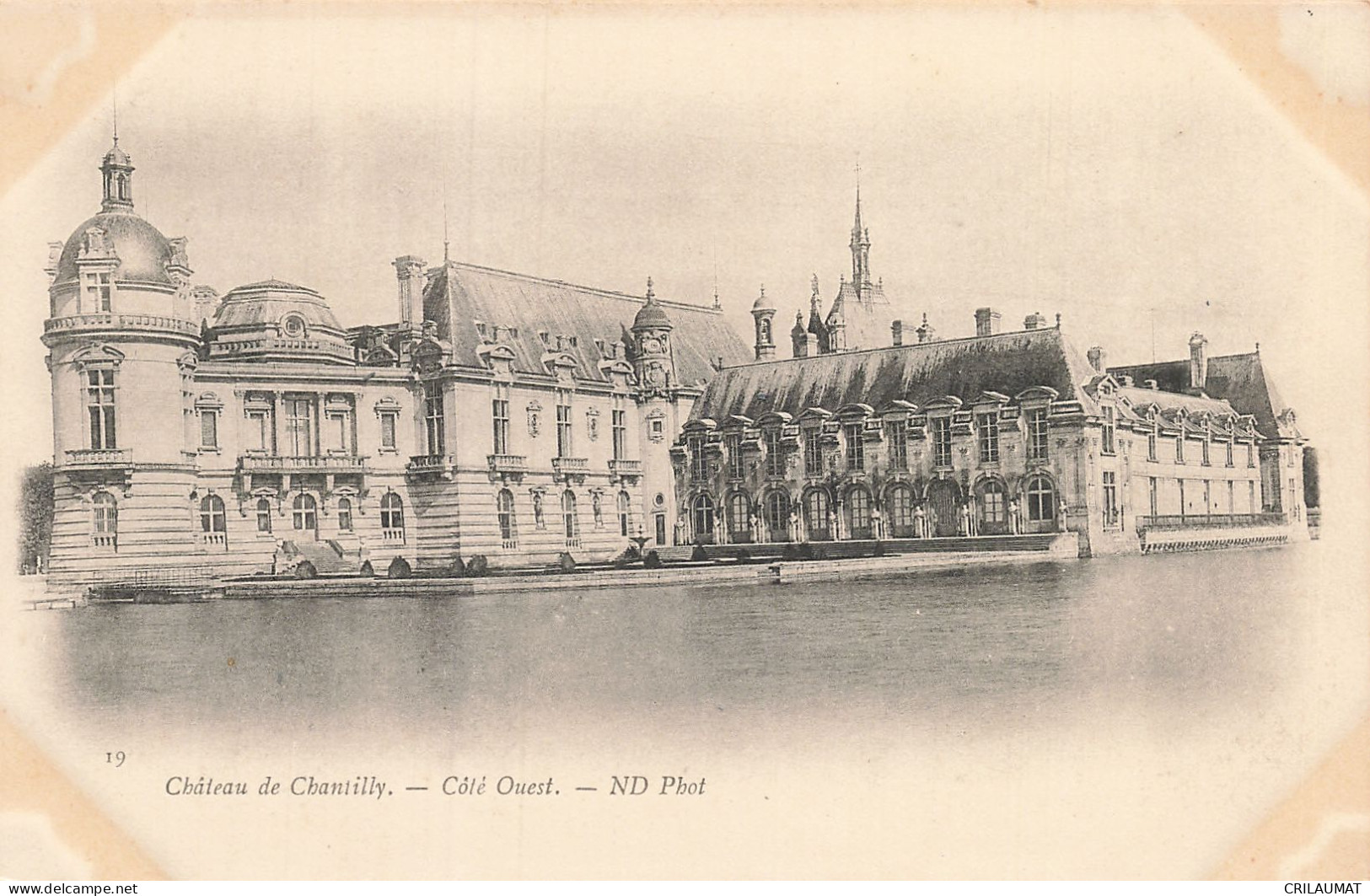 60-CHANTILLY LE CHATEAU-N°T5310-F/0205 - Chantilly