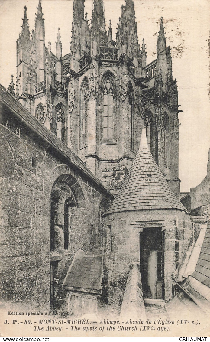 50-LE MONT SAINT MICHEL-N°T5310-F/0183 - Le Mont Saint Michel