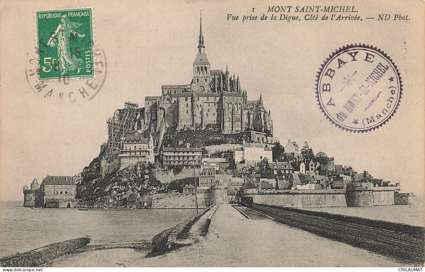 50-LE MONT SAINT MICHEL-N°T5310-F/0093 - Le Mont Saint Michel