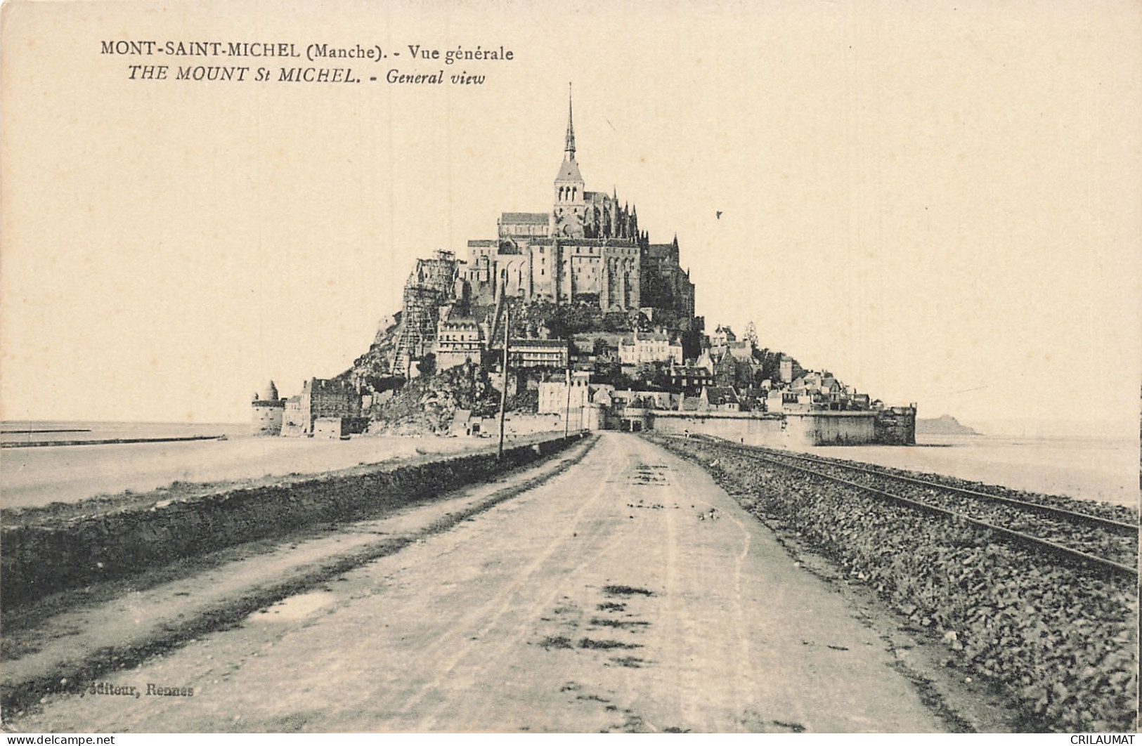 50-LE MONT SAINT MICHEL-N°T5310-F/0039 - Le Mont Saint Michel